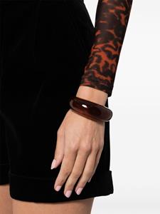 Saint Laurent Armband met schildpadschild design - Bruin