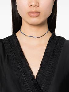 ISABEL MARANT Chumani halsketting met kralen - Blauw