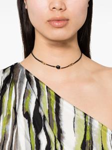 ISABEL MARANT Chumani halsketting met kralen - Zwart