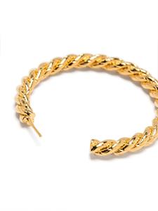 DESTREE large Sonia Braided hoop earrings - Goud