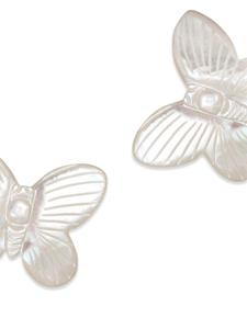 Jennifer Behr Bree butterfly earrings - Beige