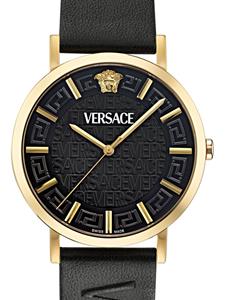 Versace Greca Slim 40mm - Zwart