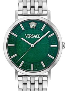 Versace Greca Slim 40mm - Groen