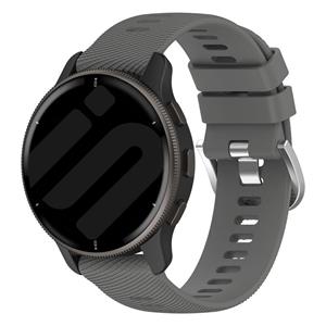 Strap-it Garmin Venu SQ 2 siliconen bandje (donkergrijs)