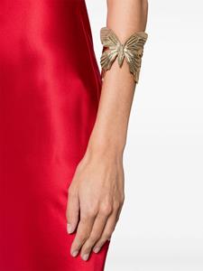 Blumarine butterfly open-cuff bracelet - Goud