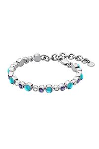 Dyrberg Kern Dyrberg/Kern Sascha Bracelet, Color: Silver/Blue, Onesize, Women