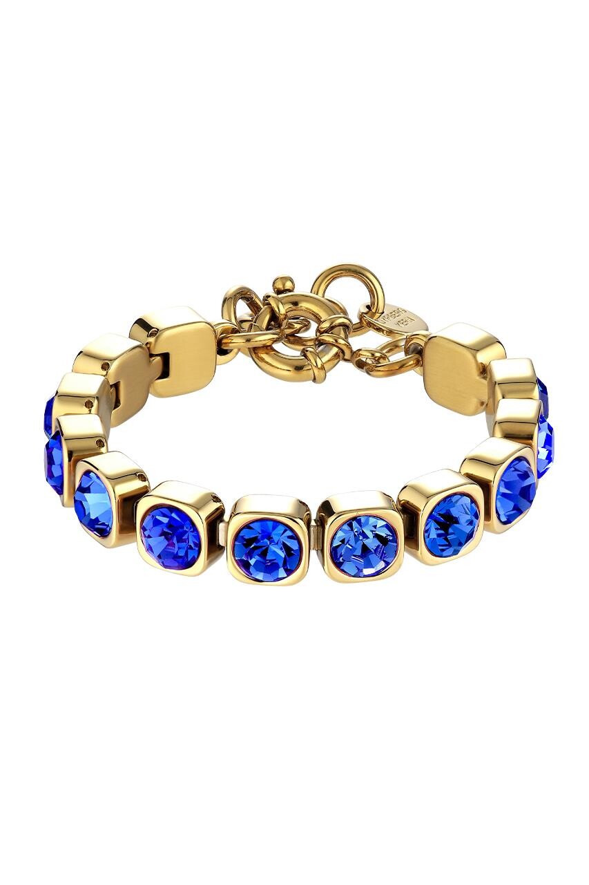 Dyrberg Kern Dyrberg/Kern Conian Bracelet, Color: Gold/Blue, Onesize, Women
