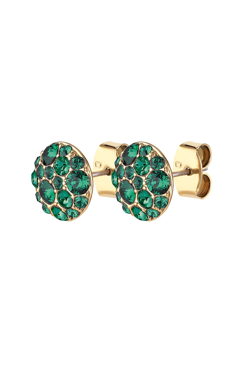 Dyrberg Kern Dyrberg/Kern Blais Earring, Color: Gold/Green, Onesize, Women