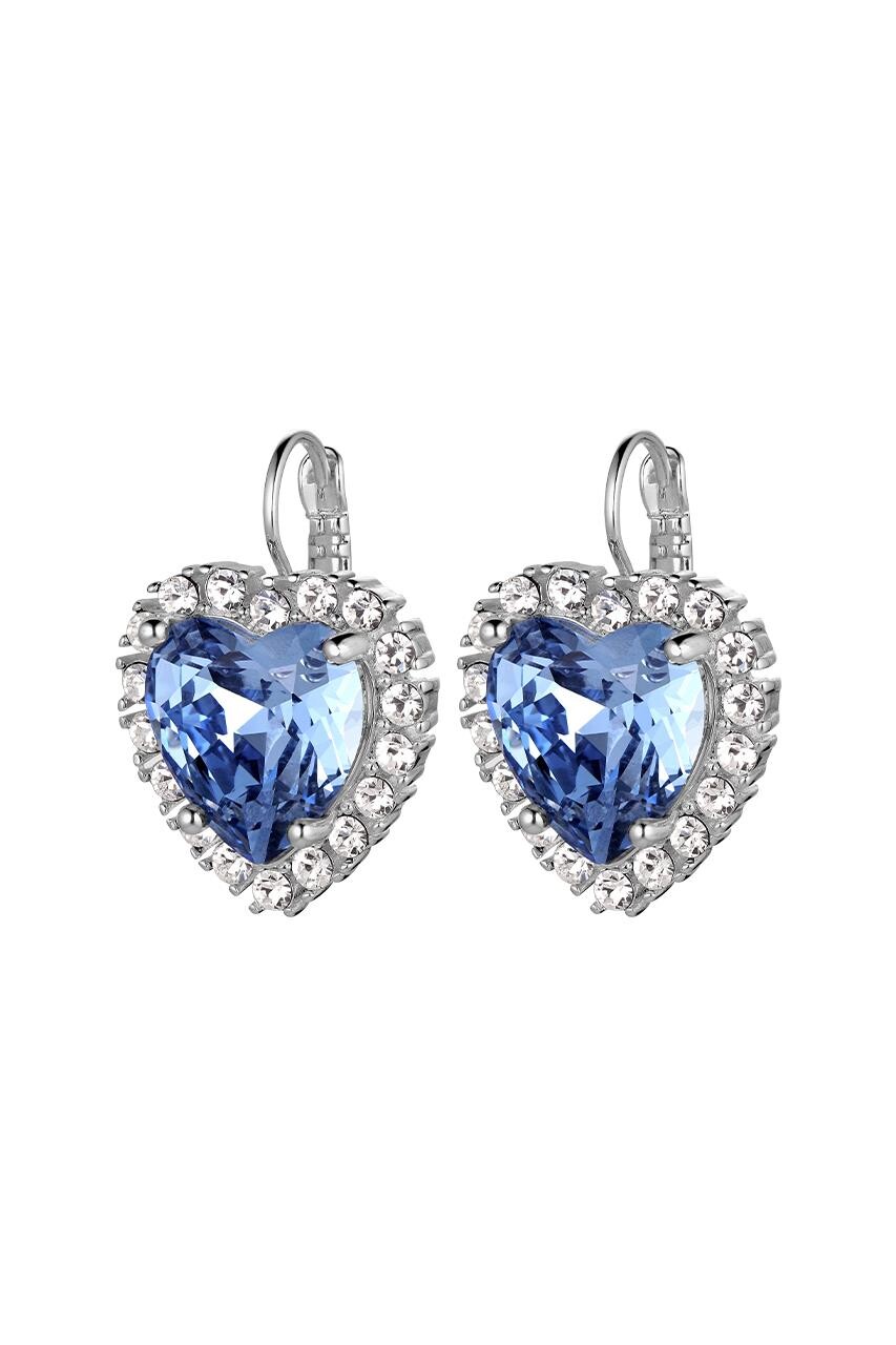 Dyrberg Kern Dyrberg/Kern Felicia Earring, Color: Silver/Blue, Onesize, Women