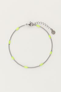 My jewellery Ocean minimalistische armband lime