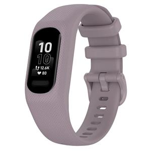 Strap-it Garmin Vivosmart 5 siliconen bandje (lavendel)