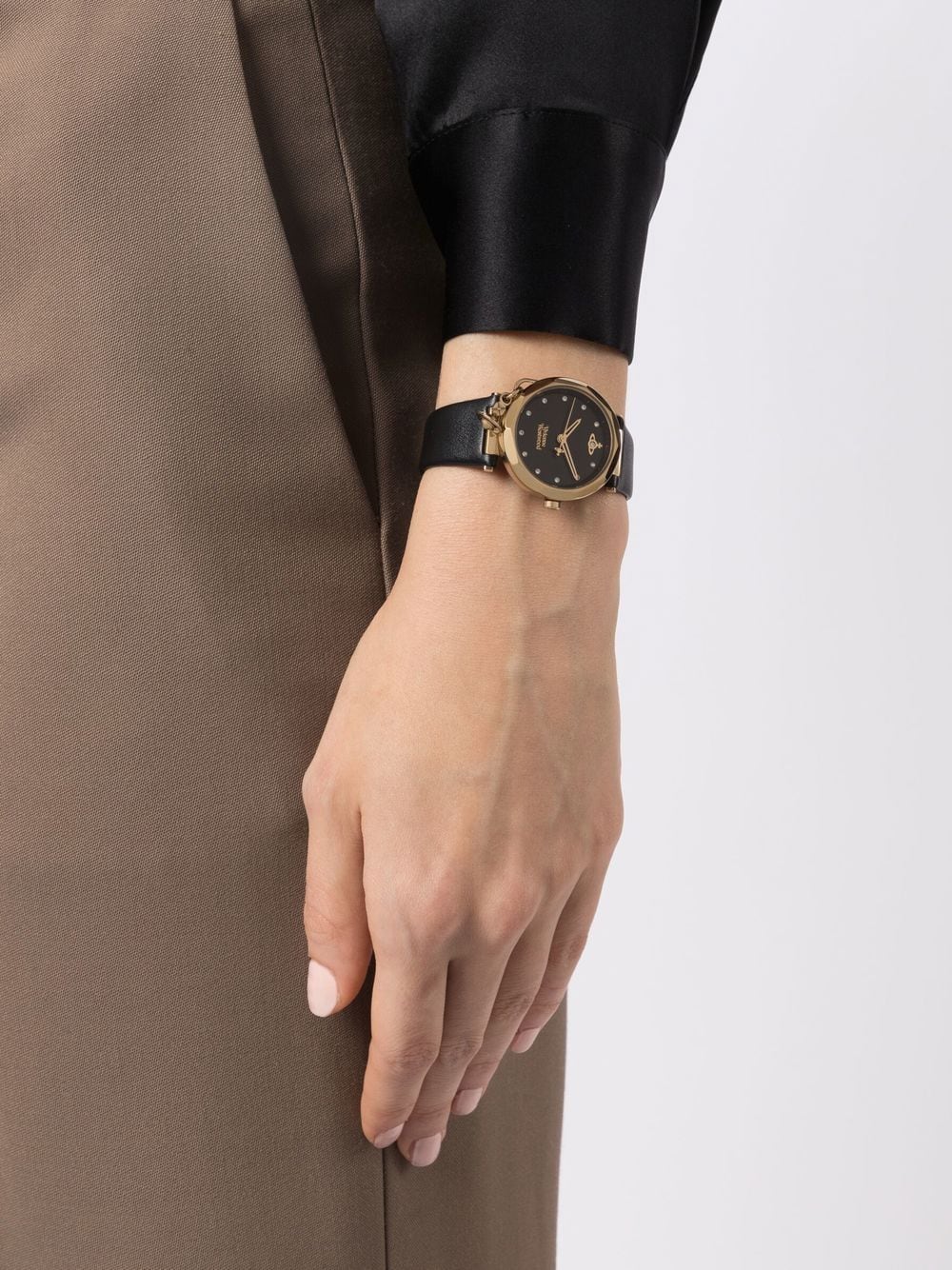 Vivienne Westwood Poplar horloge - Zwart