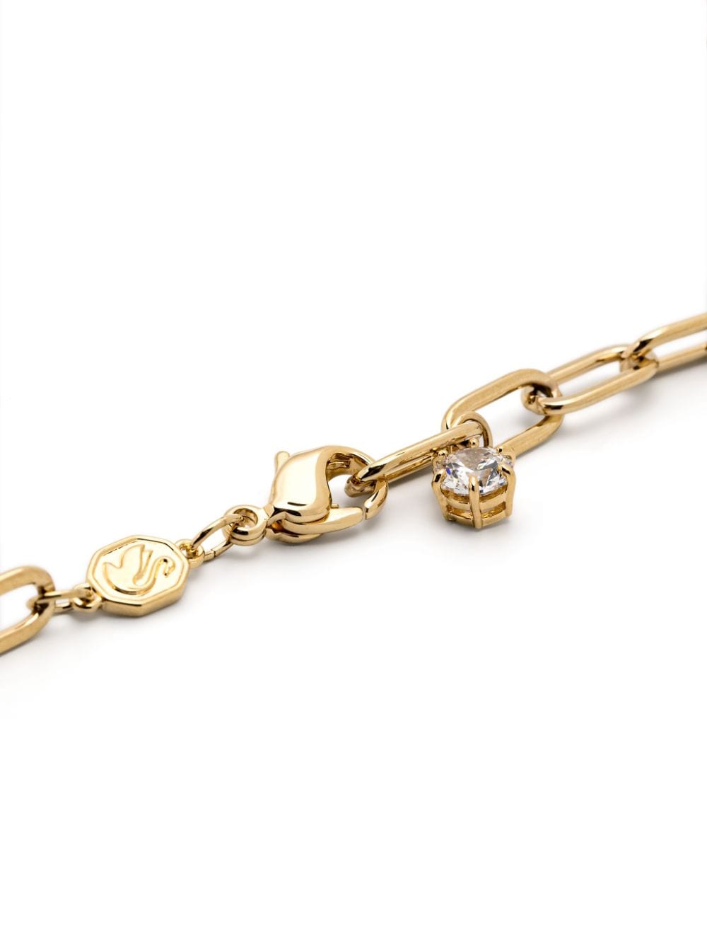 Swarovski Constella crystal-embellishment necklace - Goud