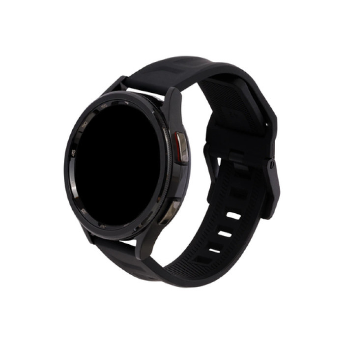 UAG Samsung Galaxy Watch 6 Classic 47mm siliconen bandje (zwart)