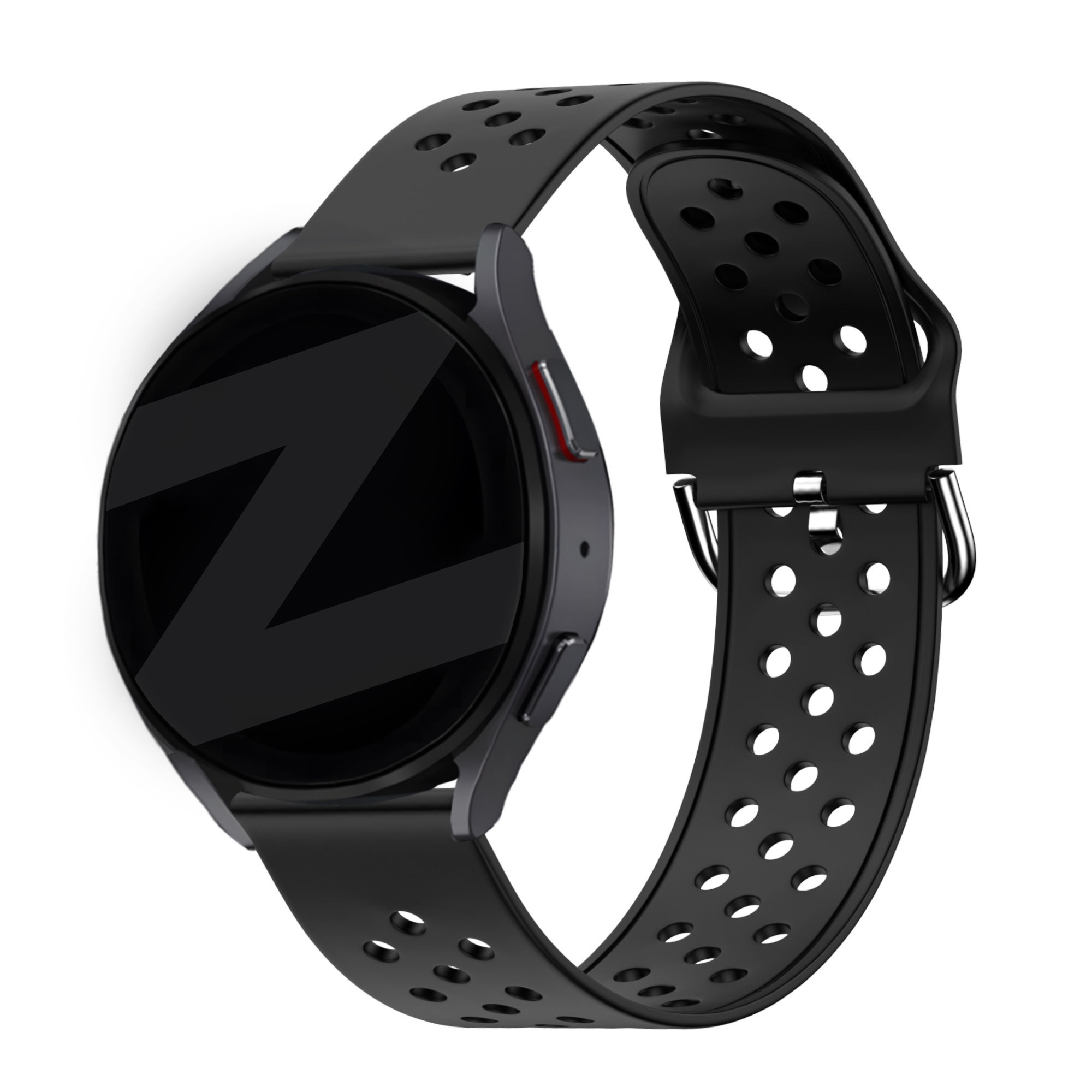 Bandz Huawei Watch 4 (Pro) sport band 'Air' (zwart)