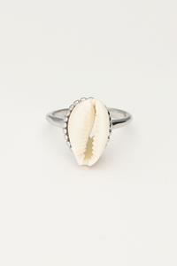 My jewellery Statement ring met schelp