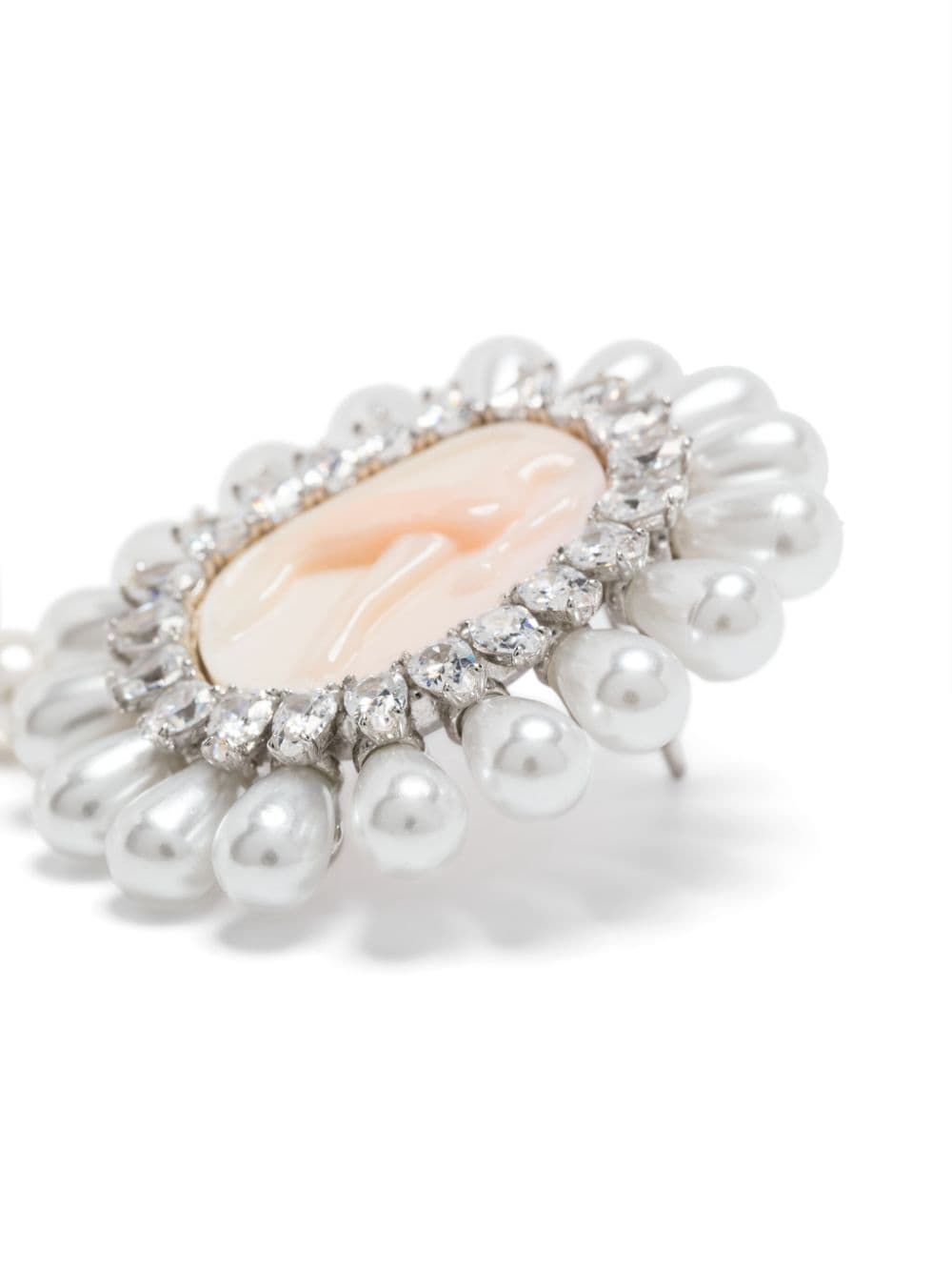 SHUSHU/TONG Maiden pearl earrings - Zilver