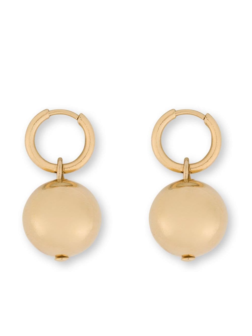 Philosophy Di Lorenzo Serafini faux-pearl hoop earrings - Goud