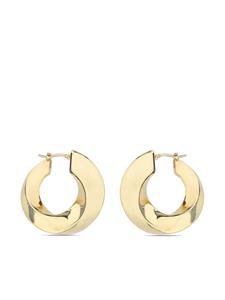 Bottega Veneta Twist hoop earrings - Goud