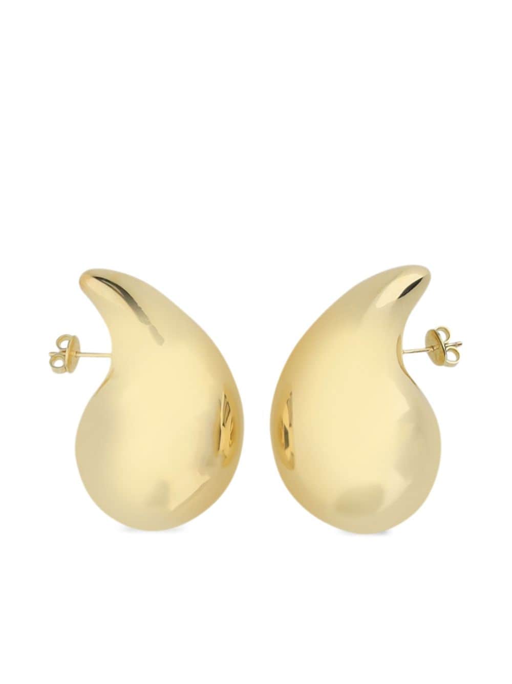 Bottega Veneta Large Drop sterling-silver earrings - Goud