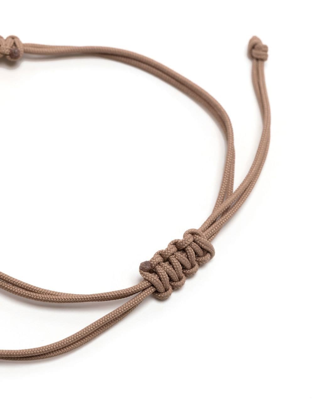Mulberry Armband met amulet - Bruin