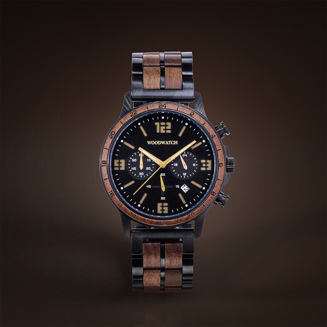WoodWatch Houten Horloge Craftmaster Black