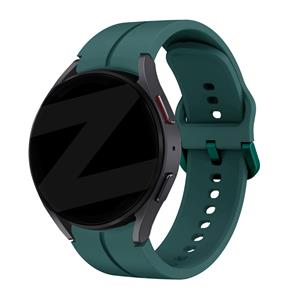 Bandz Samsung Galaxy Watch 6 Classic 47mm siliconen band 'Extreme' (donkergroen)