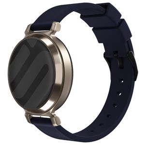 Strap-it Garmin Lily 2 luxe siliconen bandje (donkerblauw)