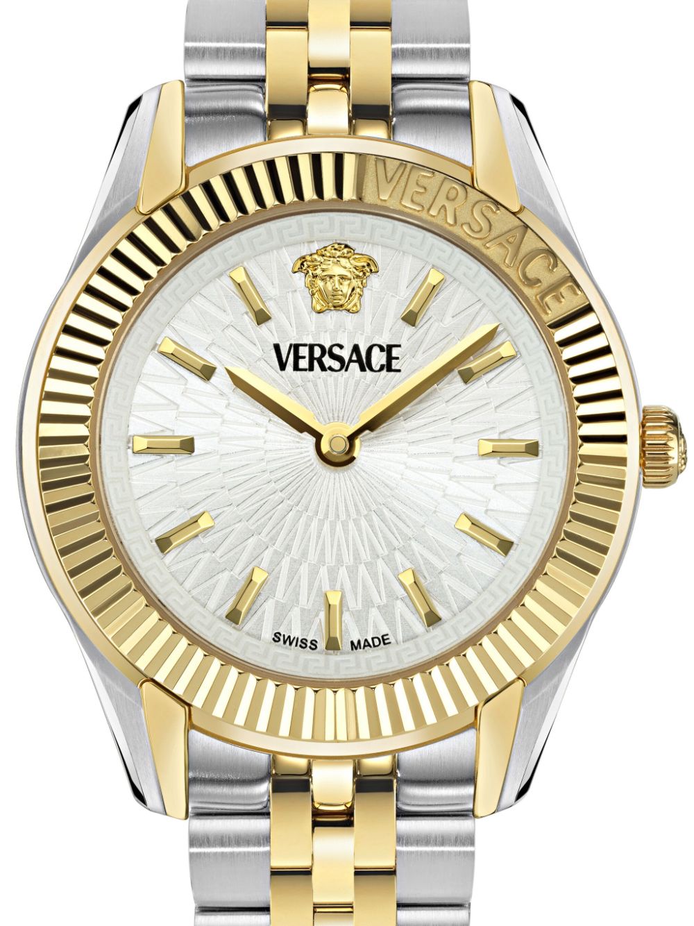 Versace Greca Time 30mm - Wit