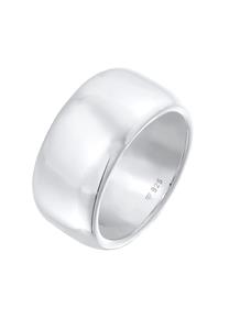 Elli PREMIUM Damesring Breed Simpel Trend in 925 Sterling Zilver