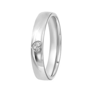 Lucardi Ring Zilver - zilverkleurig