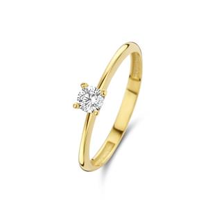 Beloro Monte Napoleone Dames Ring 9 karaat - Goud - 16.00 mm / maat 50