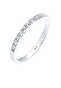 Elli DIAMONDS Dames Klassiek Kostbaar met Diamant (0,04 ct.) in 925 Sterling Zilver