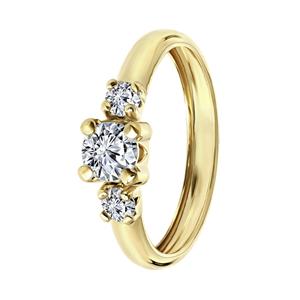 Lucardi Ring - Goud