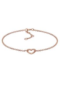 Elli Dames Hart Symbool Liefde Filigraan in 925 Sterling Zilver