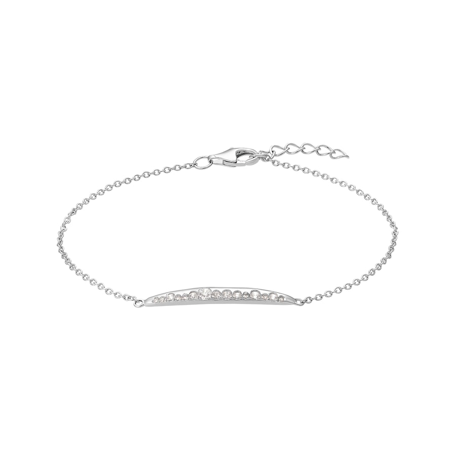 Amor Armband voor dames, 925 Sterling zilver, zirkonia synth.