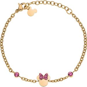 DISNEY Jewelry Silberarmband Disney Mädchen-Armband Edelstahl Kristall, Modern