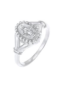 Elli Fingerring Maria Madonna Symbol Glaube 925 Silber, Marienbild