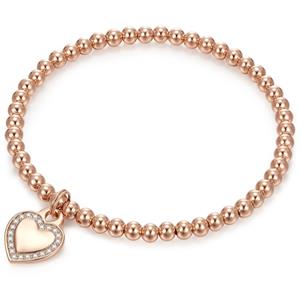 Lulu & Jane Armband Armband roségold Zirkonia weiß