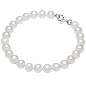 Valero Pearls Armband Sterling zilver Gekweekte zoetwaterparels in Zilver