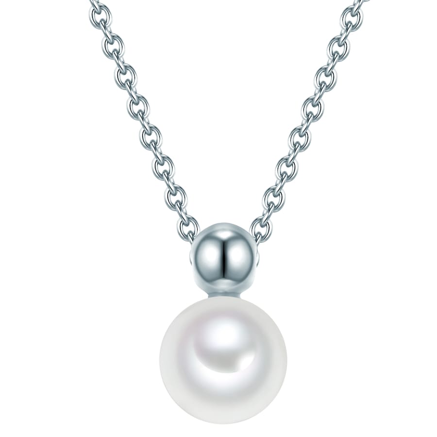 Valero Pearls Collier Valero Pearls Damen-Kette 925er Silber, Perle