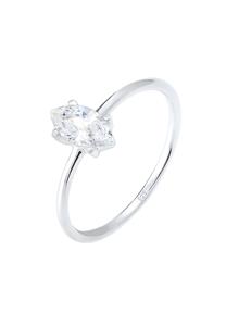 Elli Ringen Marquise zirconia minimalistisch 925 zilver