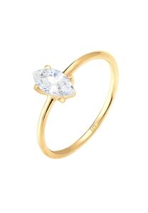 Elli Ringen Marquise zirconia minimalistisch 925 zilver