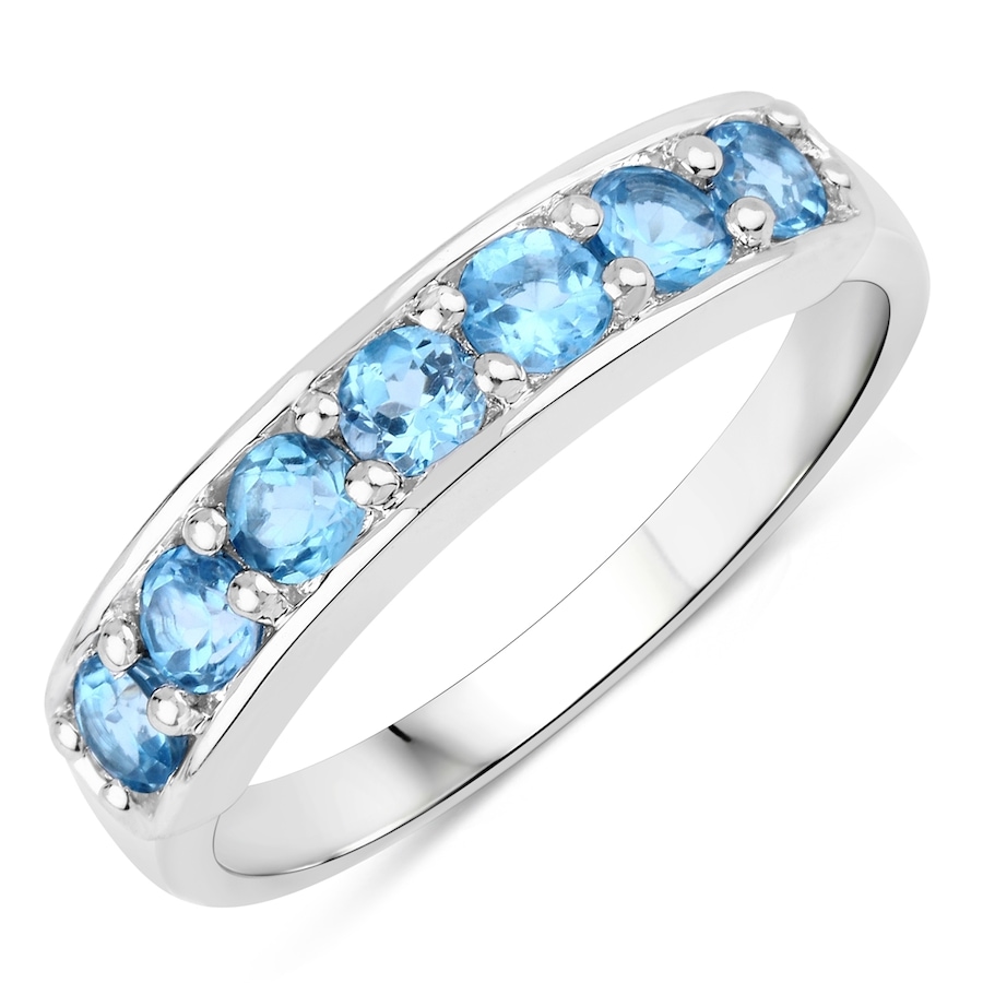 Rafaela Donata Ring Sterling zilver blauwe topaas in Zilver