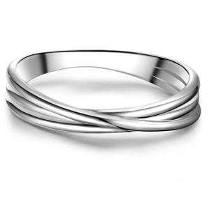 Glanzstücke München Zilveren ring Sterling zilver in Zilver