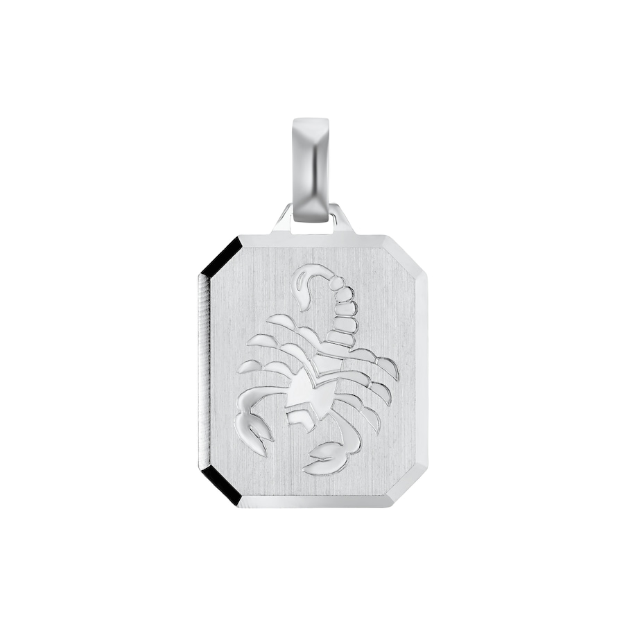 Amor Motief tag Unisex, 925 Sterling Zilver | Maagd