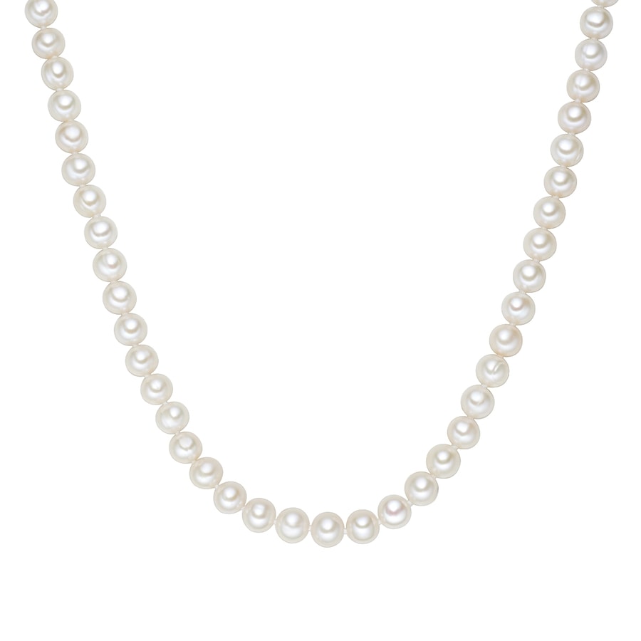 Valero Pearls Perlenkette Halskette aus Süßwasserzuchtperlenin weiß, für Frauen
