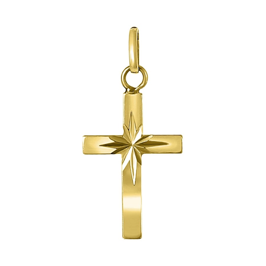 Lucardi Hangers 14 Karaat Goud - goudkleurig