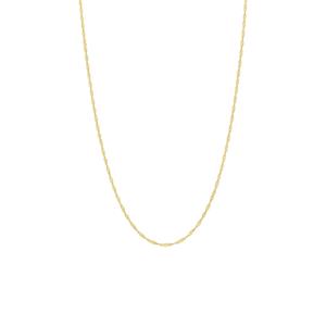 Lucardi Ketting 9 Karaat - goudkleurig