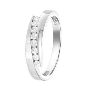 Lucardi Ring Zilver - zilverkleurig